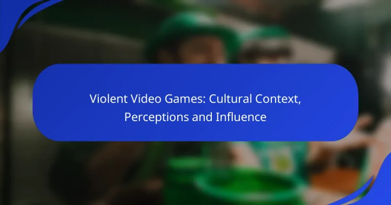 Violent Video Games: Cultural Context, Perceptions and Influence