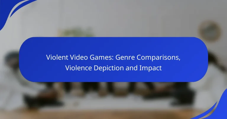 Violent Video Games: Genre Comparisons, Violence Depiction and Impact